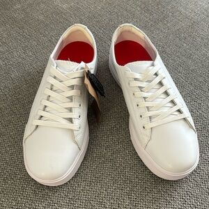 NWT white Shoes for crews Old School Low-Rider IV - Leather size 10 women/8 men